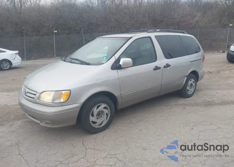 2001 Toyota Sienna Xle z USA, uszkodzony, nr VIN 4T3ZF13C31U378182